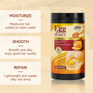 Set de Cuidado Capilar Vegano Nary de Marca Privada al por Mayor <span class=keywords><strong>con</strong></span> <span class=keywords><strong>Huevo</strong></span> y <span class=keywords><strong>Miel</strong></span> Orgánicos <span class=keywords><strong>para</strong></span> Reparación del Cabello Dañado, <span class=keywords><strong>para</strong></span> un Cabello Grueso y Voluminoso - Product Image 4