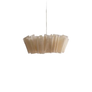 Lampe suspendue en fer et tissu de style crème nordique japonais, style <span class=keywords><strong>zen</strong></span> vintage, pour bureau, chambre, salon, salle de thé, éclairage d'hôtel familial - Product Image 5