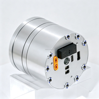 Actuador de articulación robótica personalizado de 120 Nm, actuador de transmisión armónica de 83 mm, doble codificador absoluto de 48 V para piezas de robot humanoide y manipulador