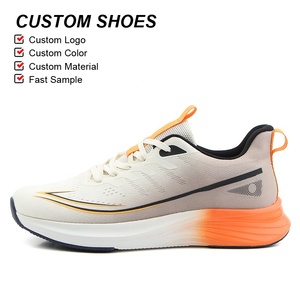 Chaussures de course pour hommes personnalisées OLICOM OEM, respirantes, en mesh, avec empeigne Jacques, antidérapantes, amortissantes, pour la course sur route et <span class=keywords><strong>le</strong></span> jogging - Product Image 2