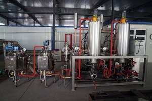 bibo One Stage Continuous Feeding Lab Scale Thin Film Molecular Distillation Equipment <b>Pump</b> Gear Stainless Motor Bearing - Product Image 4