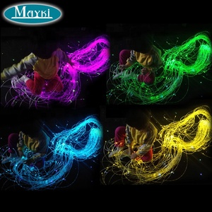 Прозрачное покрытие из ПВХ, боковое свечение, блестящие волоконно-оптические кабели, сенсорное освещение из волокна для водопада - Product Image 5