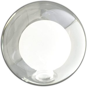 Vòng Trang Trí Hai Lớp Chịu Nhiệt Borosilicate Frosted Glass Lamp Shade Với G4 Fitter - Product Image 1