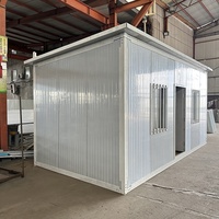 Maisons préfabriquées sur mesure en gros de 20 pieds et 40 pieds, assemblage rapide, maisons mobiles temporaires, construction de chantier, conteneur habitable