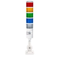 Feu de signalisation LED étanche en plastique SVT-50, voyant d'avertissement pour machine-outil, équipement d'alarme, indicateur tricolore IP55