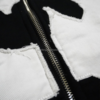 Sweat à capuche personnalisé et duveteux en fausse fourrure et pantalon de survêtement baggy à double taille Ensemble survêtement épais deux pièces pour hommes