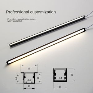 Extrusion d'aluminium profilé encastré pour cloison sèche plâtre pour plafond Diffuseur de canal à LED bande lumineuse à LED - Product Image 5