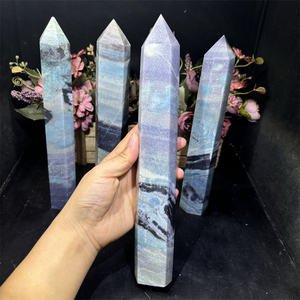 All'ingrosso di cristallo naturale bacchetta di cristallo artigianato grande <span class=keywords><strong>torre</strong></span> Trolleite per <span class=keywords><strong>la</strong></span> decorazione curativa - Product Image 1