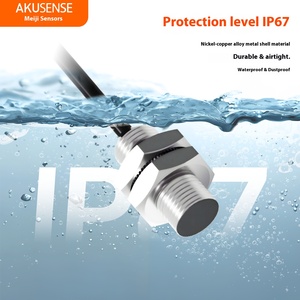 Akusense M12 Cảm biến tiệm cận cảm ứng TSSF12-02NO kim loại hình trụ IP67 5-24V 2-40mm Khoảng cách cảm biến NPN/PnP không/NC đầu ra - Product Image 5