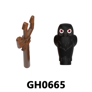 G0185 Mini Blocs de Construction Horreur à Collectionner : <span class=keywords><strong>Petit</strong></span> <span class=keywords><strong>Garçon</strong></span> Sorcière, Loup-<span class=keywords><strong>garou</strong></span>, Citrouille Rire, Zombie, Tête de Citrouille, Sorcière, Comte - Jouets Cadeaux pour Enfants - Product Image 4