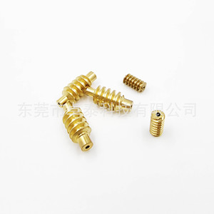 Takuya <b>Worm</b> Gears 46mm Brass Machinable For Robot Vacuum Cleaner Reducer Hardware - Product Image 3