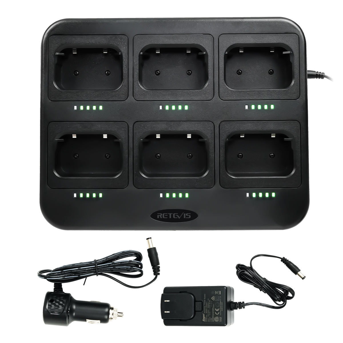 Six way charger