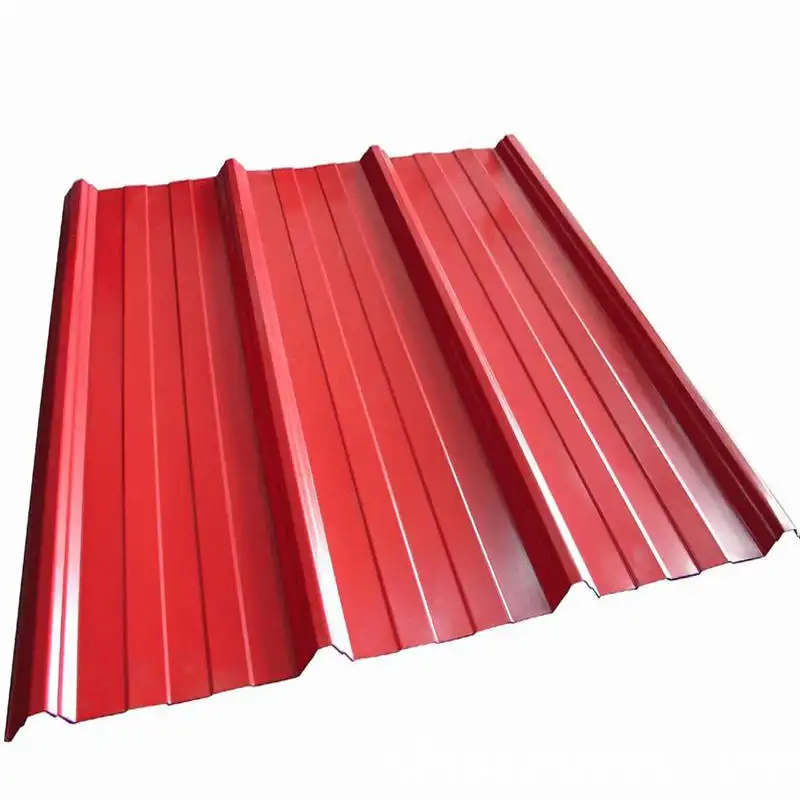 Tôle de toiture ondulée enduite de couleur d'approvisionnement d'usine Ppgi/plaque d'acier ondulée ppgl
