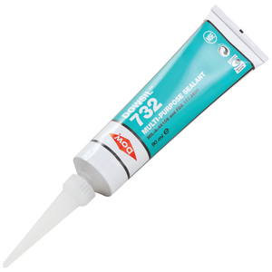JXY 732 Mastic silicone RTV multi-usages 300ml, monocomposant, durcissement à l'humidité à température ambiante, pâte non-affleurante - Product Image 5