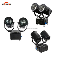 MengYi - Focos LED para Exteriores de 3KW, 4KW y 5KW, Tres Cabezas, DMX512, Resistentes al Agua, 8000K RGB