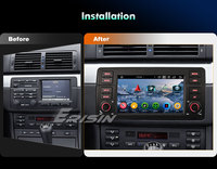 Reproductor de DVD para Auto Erisin ES5546B Android 16 con GPS, SatNav, 4G, WiFi, Compatible con CarPlay, BMW, Rover 75, MG ZT, IPS, DSP, 4G RAM, LCD