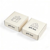 Caja de Embalaje para Regalos, Cintas, Bufandas, Cosméticos, Brochas de Maquillaje, Calcetines, Caja de Papel Resistente, Reciclable, Personalizada, Económica, al por Mayor