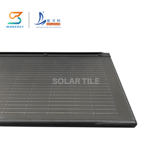 EEG Germany <strong>High</strong> <strong>Efficiency</strong> <strong>Solar</strong> Photovoltaic BIPV <strong>Solar</strong> <strong>Module</strong> Integrated &amp; Roof Tile 2 in 1 <strong>Solar</strong> Roof Tiles for Residential - Product Image 2