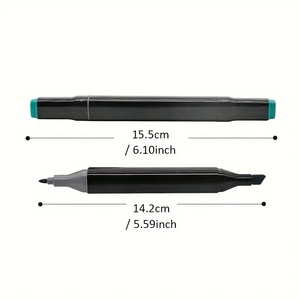 ชุดปากกามาร์กเกอร์สี262: แปรงอะคริลิคและผ้ามาร์กเกอร์ถาวรสำหรับเสื้อผ้าปากกาตีกอล์ฟและกระดานด้วยหมึก - Product Image 2