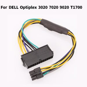 สายแปลงไฟ PSU ATX ขนาด 0.3 เมตร 24 พิน เป็น 8 พิน สำหรับ Optiplex 3020/7020/9020 และ T1700 - มีสินค้าในสต็อก สายแปลงไฟ PSU ATX - Product Image 5