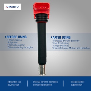 حزمة ملف إشعال أداء ark06h905115 UF623 لأودي A3 A4 A5 A6 Q5 VW TT تيغوان جيتا خنفساء باسات - Product Image 3