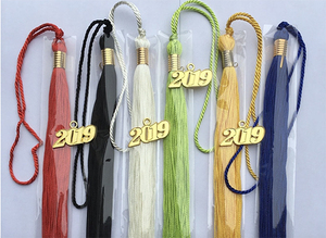 เชือก2025ผ้าไหมหลากสีพู่ทำจากโพลีเอสเตอร์สำหรับงานรับปริญญา - Product Image 4