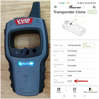Xhorse VVDI Super Puce XT27A XT27 XT27A01 Transpondeur Super Puce pour ID46/40/43/4D/8C/8A/T3/47 pour VVDI2 VVDI Mini Clé Outil