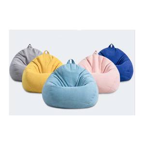 حقيبة فول داخلية عصرية ، أريكة أرضية قابلة للتعديل بمظهر عتيق ، أثاث غرفة معيشة من قماش المفروشات - Product Image 6