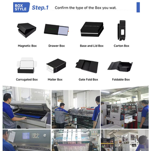 Sang trọng từ màu xanh satin chèn lót hộp quà Tặng hộp giấy với satin bên trong đóng gói cao cấp bao bì giải pháp - Product Image 5