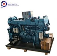 Motor Diésel Marino Weichai Serie WD10 Refrigerado por Agua WD10C300-21 220KW 2100rpm 300HP con Caja de Cambios Advance 300
