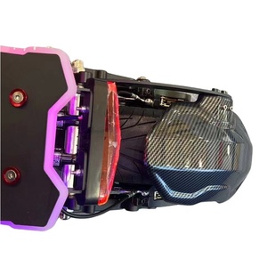 Scooter Eléctrico Geofought de 72V 50AH con Doble Motor, Neumático de 13.5 Pulgadas, Largo Alcance, Plegable, con Luz LED para Desplazamientos Urbanos - Product Image 6