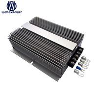 Chargeur de batterie alternateur embarqué DC-DC automatique portable étanche 12,5-16V 43,8V 10A 438W pour batterie de moteur de pêche à la traîne 36V