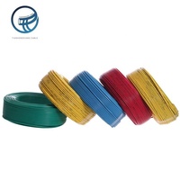 Cable Eléctrico BV BVR de 1.5mm2 10 AWG con Aislamiento de Goma, Conductor Sólido de Cobre, Subterráneo, Rollo de 100m