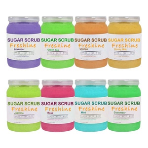 Tarro exfoliante corporal para Spa de pies con embalaje personalizado, sal de baño, tratamiento de piel suave y suave, crema hidratante para pedicura, exfoliante de azúcar - Product Image 5