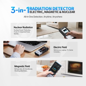 FNIRSI GC-03 Compteur Geiger 3-en-1, moniteur de puissance RF et de force de champ magnétique avec écran de 2,4 pouces et batterie de 1500 mAh - Product Image 2