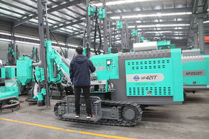 Hf421t 20m diesel-powered di động tích hợp máy nén khí tự động DTH Giàn Khoan với hộp Số động cơ & mang - Product Image 2