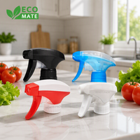 Pulvérisateur à gâchette en plastique 28/410 28/400 sans tête de gâchette à ressort en métal avec buse en mousse pour le nettoyage des voitures.