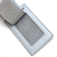 Étiquette de bagage créative en cuir PU et étiquette de check-in style carte d'embarquement pour événements promotionnels, team building et sports