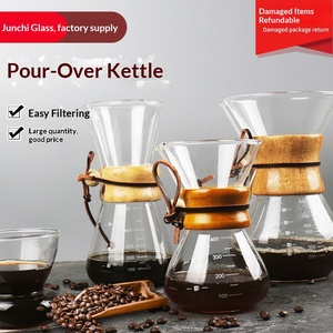 ชุดเครื่อง<span class=keywords><strong>ชง</strong></span><span class=keywords><strong>กาแฟ</strong></span><span class=keywords><strong>แบบ</strong></span>กรอง พร้อมกรองสแตนเลส โถแก้ว และปลอกไม้ สำหรับ<span class=keywords><strong>ชง</strong></span><span class=keywords><strong>กาแฟ</strong></span>ที่บ้าน ขายส่งจากโรงงาน - Product Image 3