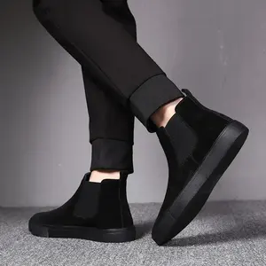 2025 nouvelles bottes courtes pour hommes avec bottes <span class=keywords><strong>Martin</strong></span>, chaussures décontractées polyvalentes, semelle épaisse - Product Image 6