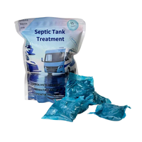 Capsules de traitement enzymatique pour fosses septiques, formule personnalisée, pour toilettes de camping-car et marines, digesteur de déchets, désodorisant, nettoyant pour fosses septiques