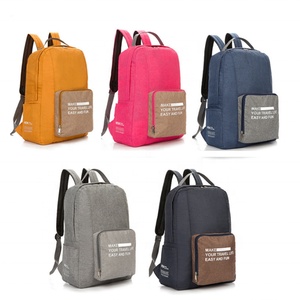 Mochila Plegable de Tela Oxford Unisex con Logotipo Personalizado de Fábrica OEM, Duradera, Impermeable, con Cierre de Cremallera, para Uso en Exteriores, Regalo Empresarial - Product Image 4