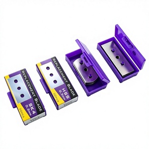 ใบมีด 43*22*0.2 มม. 3 รู สำหรับตัด PP PE PET BOPP - Product Image 4