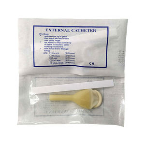 Catéter de látex externo para hombre, productos médicos de urologías de varios tamaños, diseño profesional - Product Image 3