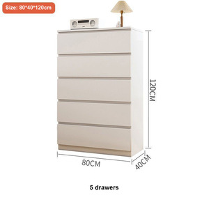 Commode <span class=keywords><strong>à</strong></span> tiroirs moderne <span class=keywords><strong>pour</strong></span> chambre <span class=keywords><strong>à</strong></span> coucher et salon, avec 4/5/6/8 tiroirs, grande capacité <span class=keywords><strong>de</strong></span> rangement, vente en gros - Product Image 2