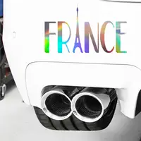 Frankrijk Parijs Eiffeltoren Sticker Auto Vrachtwagen Venster Bumper Diy Laptop Thuis Decal Gift Gestanst Decals Laptop Vensterglas