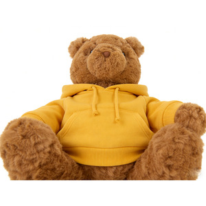Oso de Peluche con Sudadera en Oferta, Oso de Peluche Personalizado, Muñeco de Peluche, Oso de Peluche Marrón con Sudadera - Product Image 5
