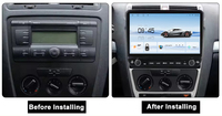 Radio Android con Carplay para Auto Skoda Octavia 2008-2013, Unidad Principal Estéreo de 10 Pulgadas, GPS para Auto, Navegación, Reproductor Multimedia, Radio para Auto
