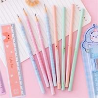 Kit de Papeterie Mignon à Thème Dessin Animé : Crayon, Règle, Taille-crayon, Gomme – Fournitures Scolaires et de Bureau pour Enfants, Idéal comme Cadeau Étudiant ou Cadeau Promotionnel