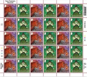Timbres-poste de première classe de la Royal Mail du Royaume-Uni, 50 autocollants, album de timbres du Royaume-Uni, souvenirs, timbres-poste - Product Image 2